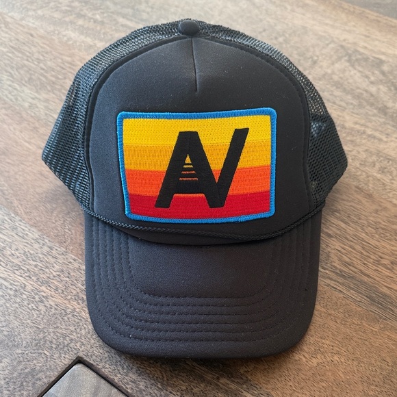 Aviator Nation Black Vintage Trucker Hat - Picture 3 of 3